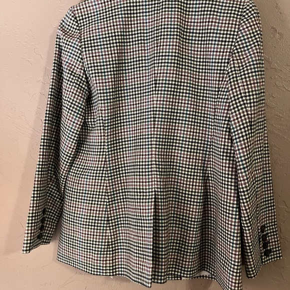 TALBOTS Plaid Blazer 6P NEW NWT - Picture 3 of 3